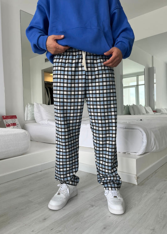Pijama Blue And White Pattern - Clothing Lab