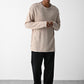 Stitching Detailed Beige Sweater - Clothing Lab