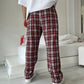 Pijama Red And Black Pattern - Clothing Lab