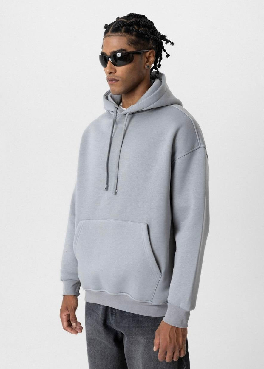 Light Gray Basic Hoodie