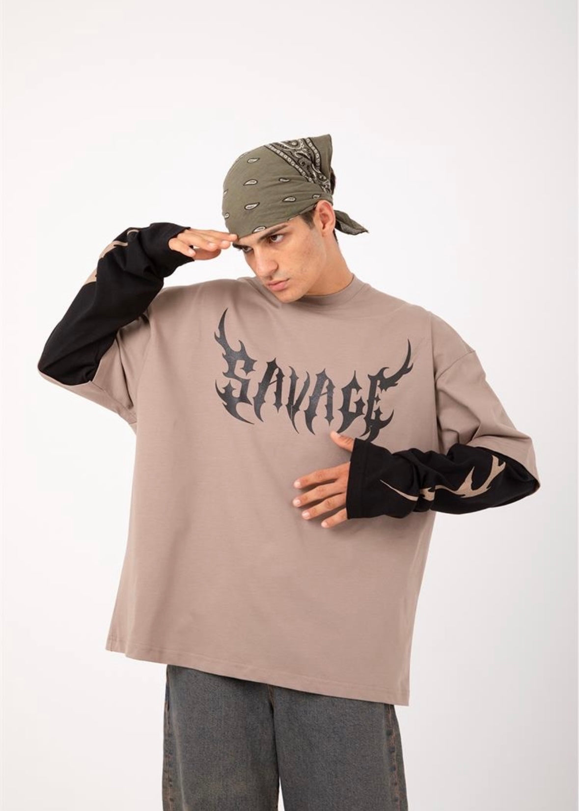 Savage Long Sleeve Tshirt - Clothing Lab