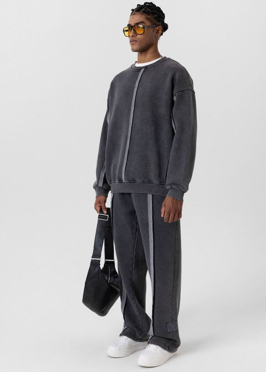 Dark Grey Oversize Set