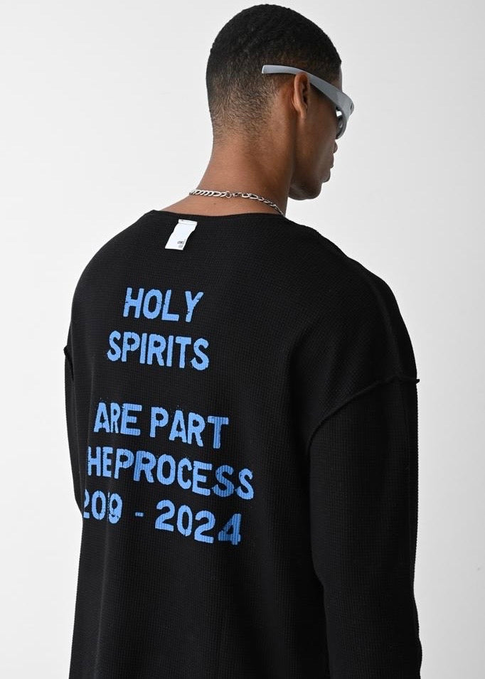 Holy Spirits Black Sweater - Clothing Lab