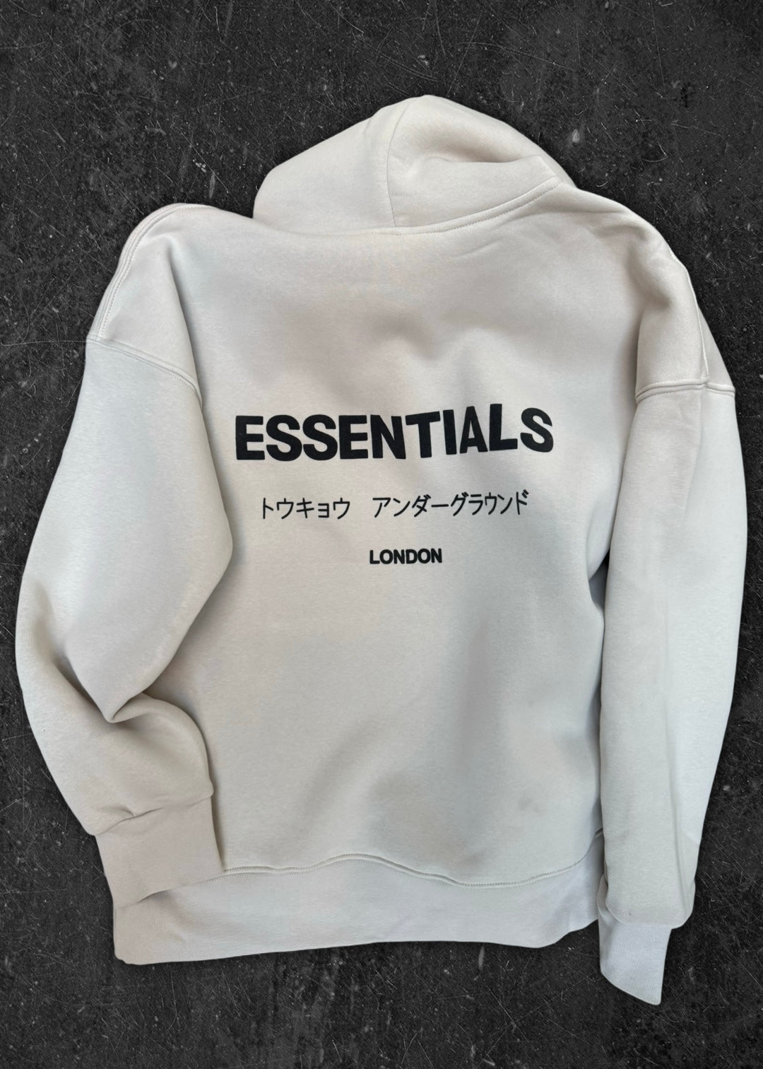 Essentials Beige Hoodie