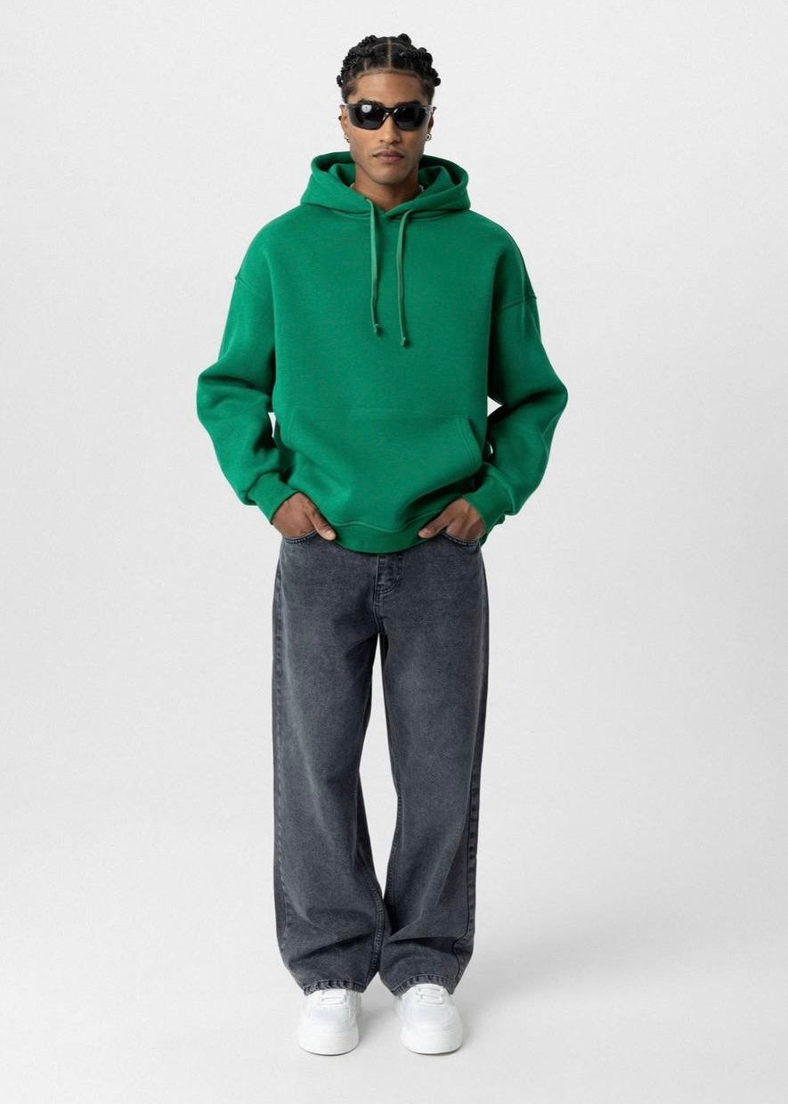 Green Basic Hoodie