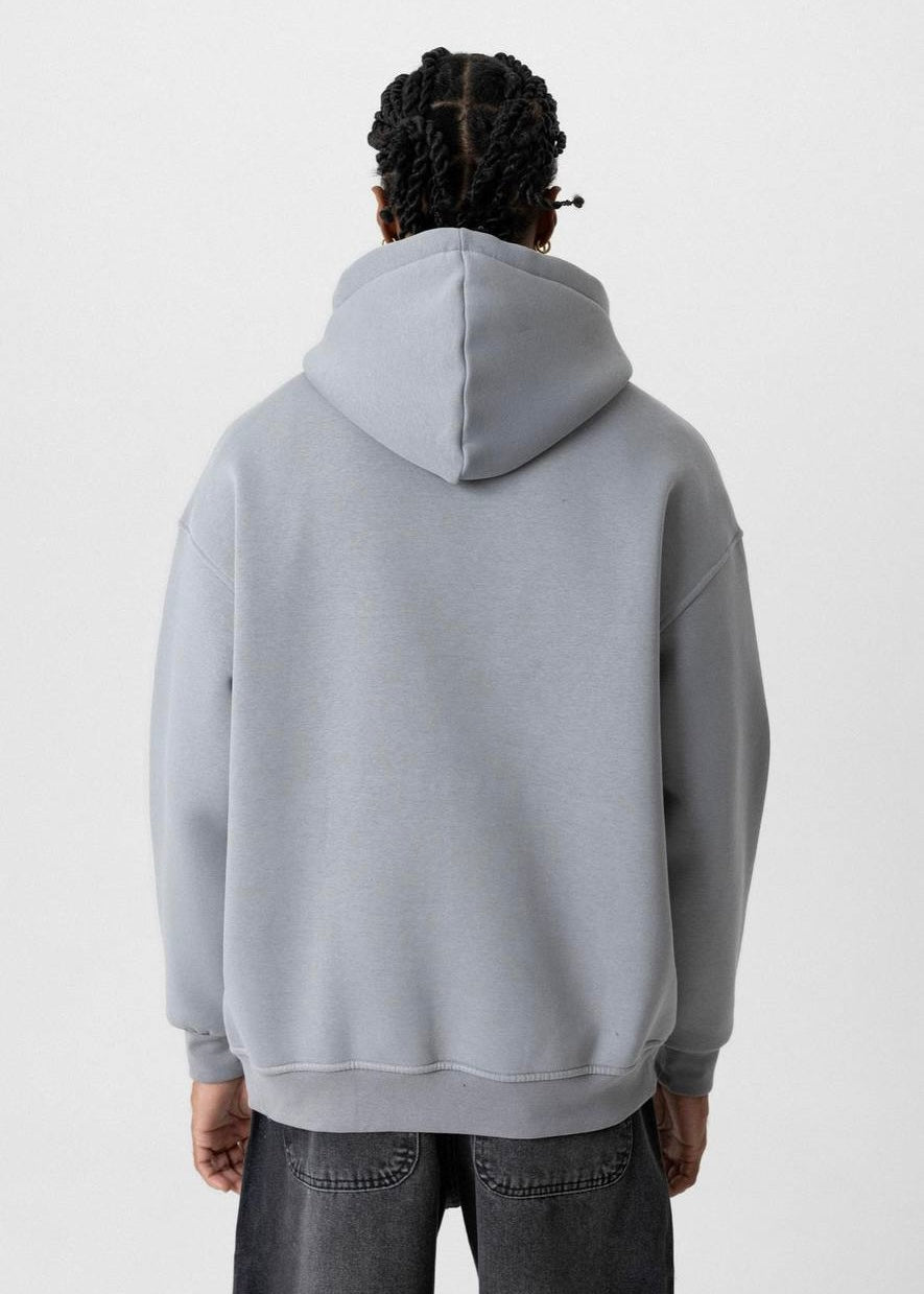 Light Gray Basic Hoodie