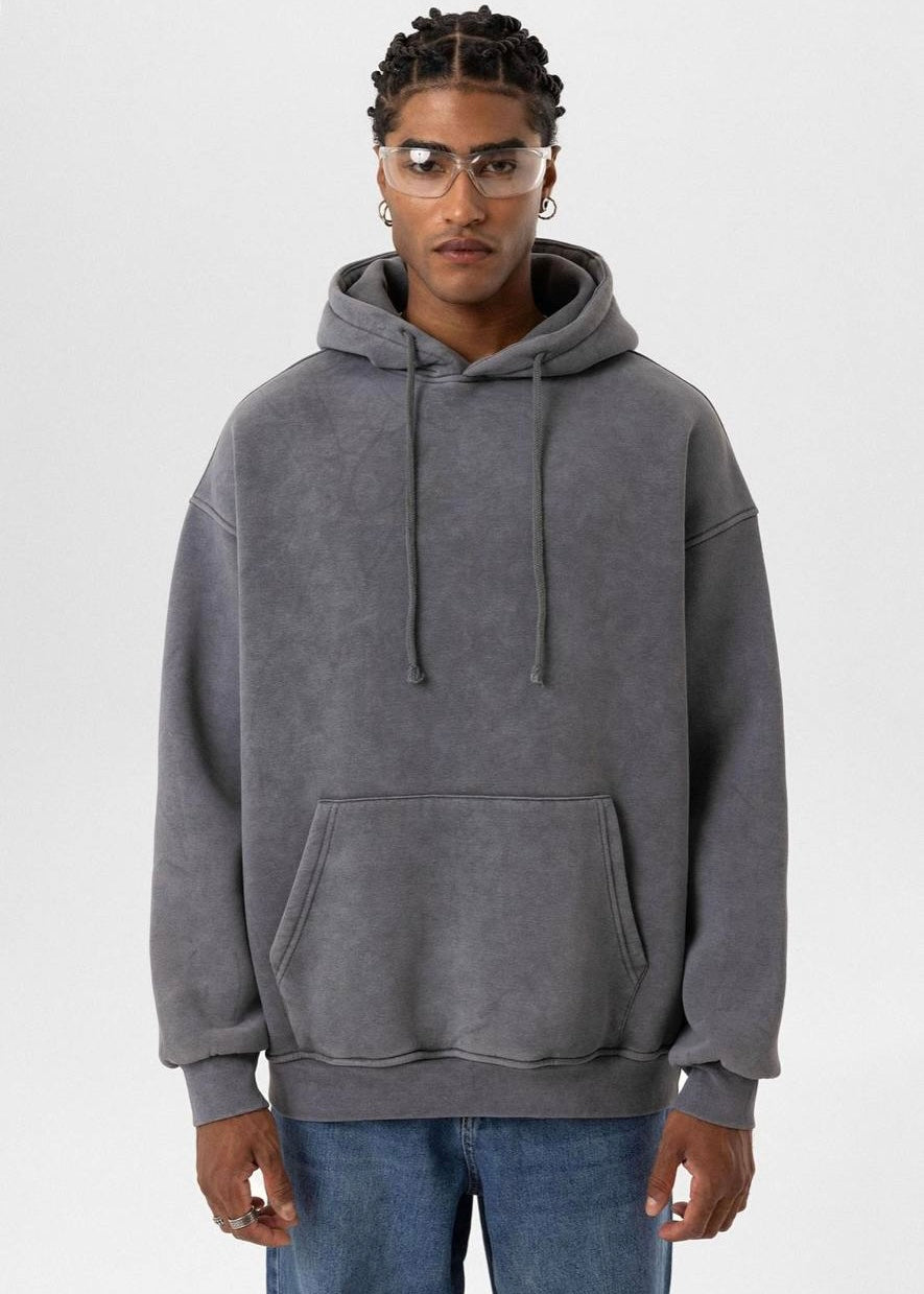 Washed Premuim Basic Hoodie