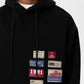 Badges Oversize Hoodie