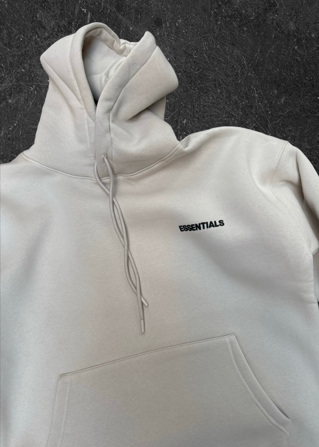 Essentials Beige Hoodie