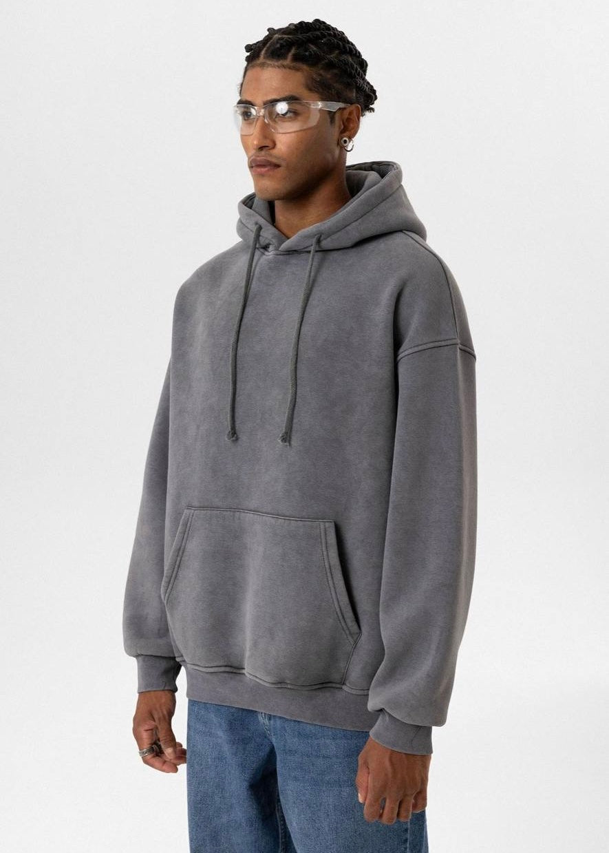 Washed Premuim Basic Hoodie