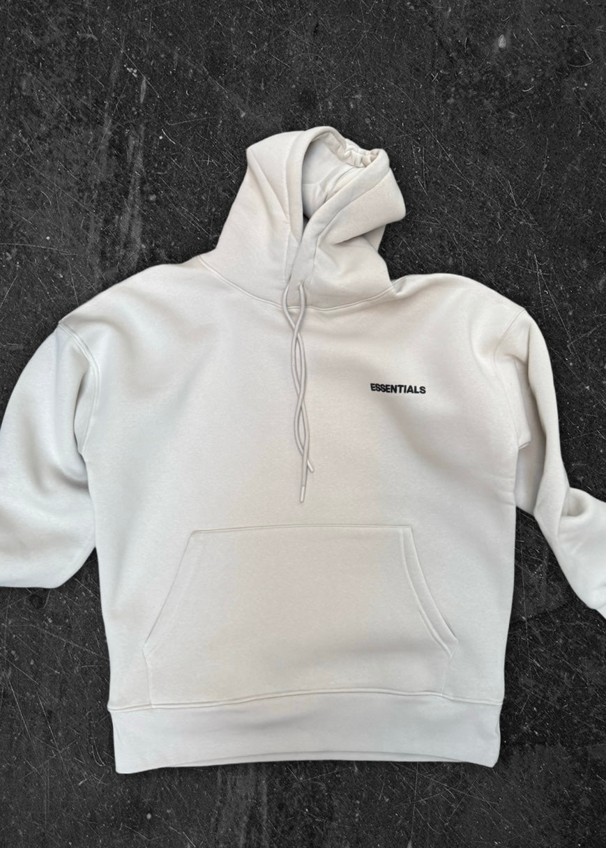 Essentials Beige Hoodie