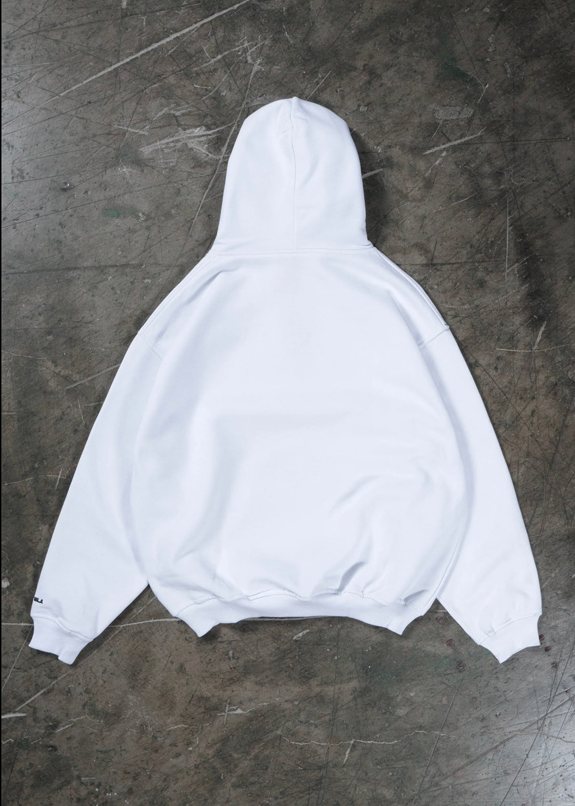 Favela White Premuim Hoodie - Clothing Lab clothing Lebanon Oversize