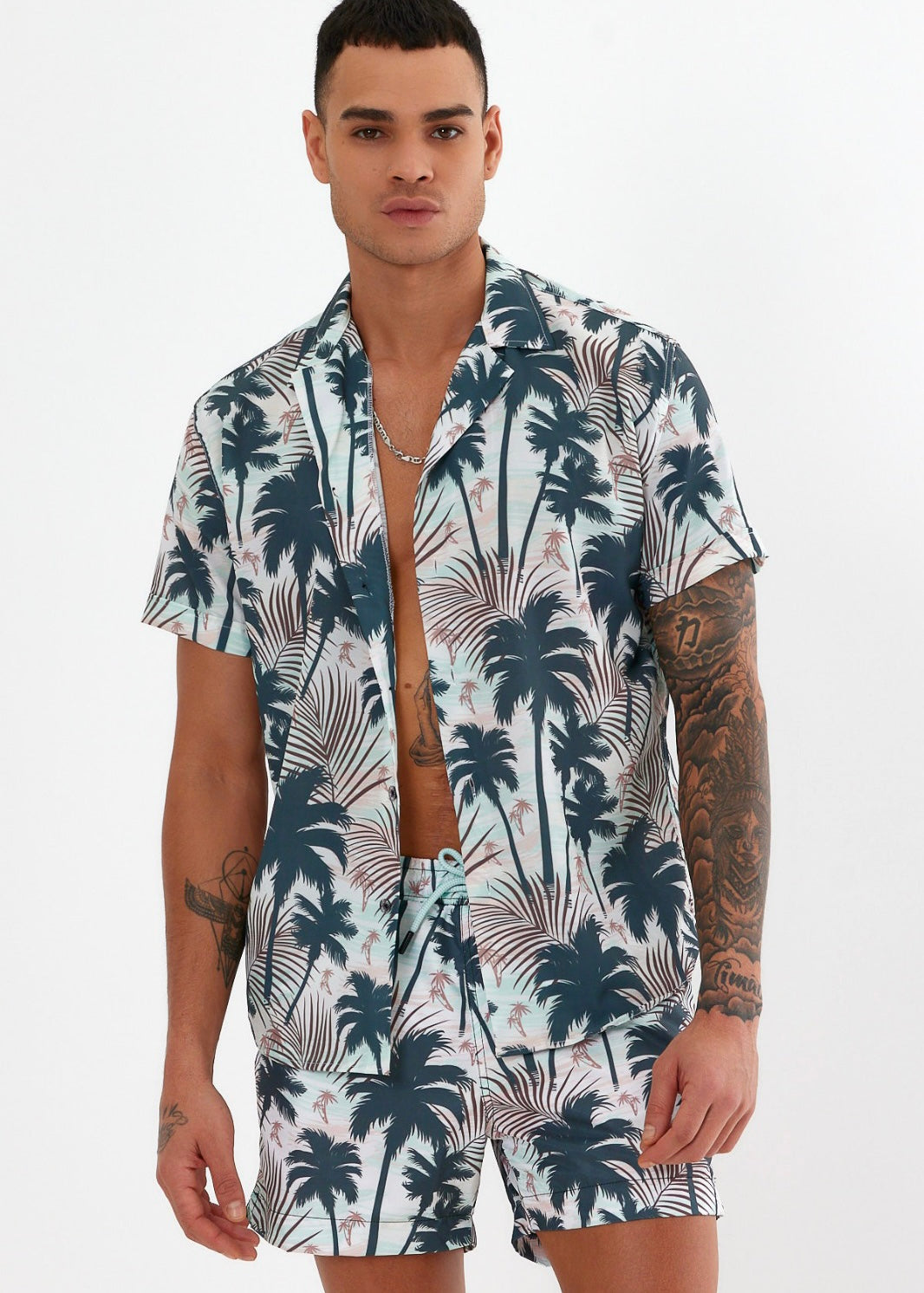 Palm Trees Swimwear Set – Clothing Lab